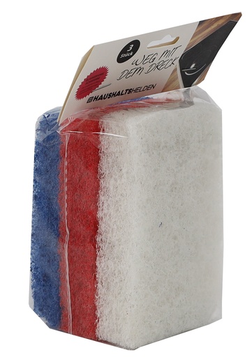 [P0000983] Herd Schwamm, 3er Set, 3 Farben