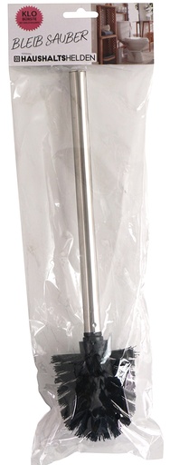 [P0001020] WC-Bürste schwarz mit Edelstahl Griff