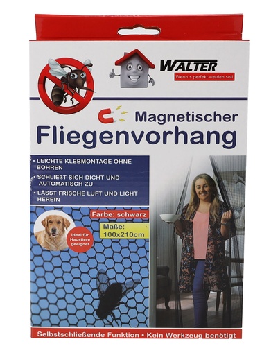 [P0001085] Insektenschutz "Magnetic" Türvorhang, 100x210cm