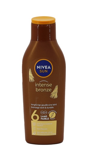 [P0001280] Nivea Sun Sonnenmilch 200ml Intense Bronze Carotin LSF 6