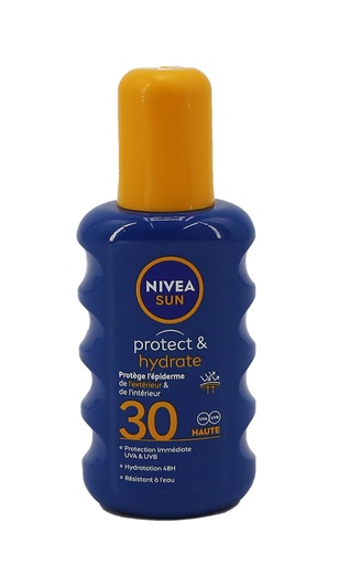 [P0001282] NIVEA SUN Sonnenspray Schutz und Pflege LSF 30, 200 ml