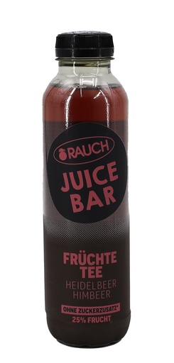 [P0001436] Rauch Eistee Juice Bar Heidelbeer-Himbeere 0,5Liter