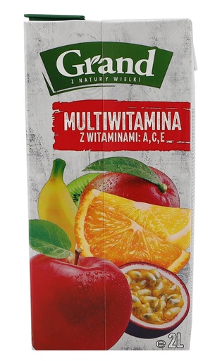 [P0001512] GRAND Multifrucht Drink 20% 2L TPAK