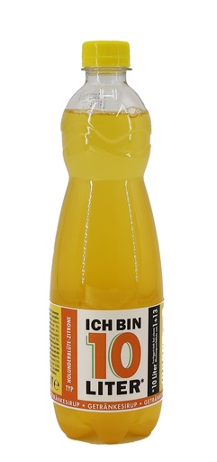 [P0001548] ICH BIN 10 LITER Holunder Sirup 0,7l PFL, 700 ml Flasche