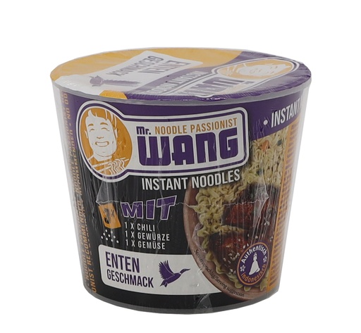 [P0001555] MR WANG Instant-Nudeln ENTE 65g Becher