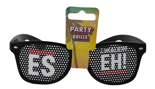 [P0001661] Partybrille "Malle-Party", ES Eskaliert EH