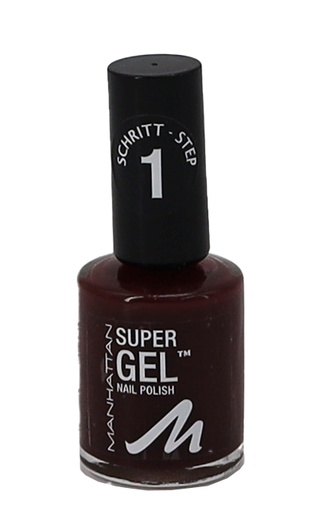 [P0001715] Manhattan Nagellack 12ml Super Gel Moody Mahagony 690