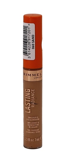 [P0001729] Rimmel Concealer 7ml Lasting Radiance 060 Sand
