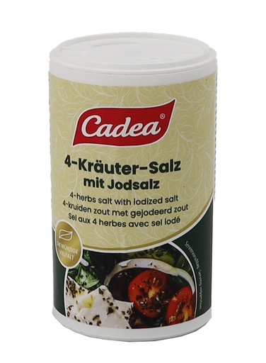 [P0001797] CADEA Kräuter Jodsalz 150g DS, 150 g Dose