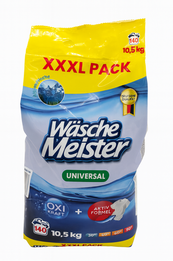 [P0002324] WäscheMeister C.G. Waschpulver 140WL im Beutel XXL 10,5kg Universal