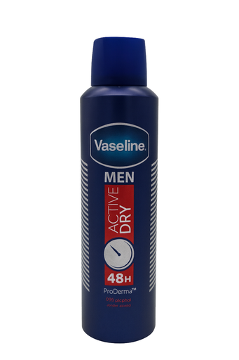 [P0002367] Vaseline Men XXL Deo-Spray Active Dry 48 h Schutz, 250 ml