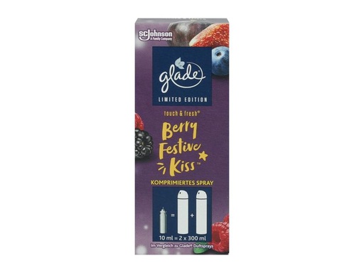 [P0002458] Glade Mini-Spray Nachfüller 10ml Berry Festive Kiss