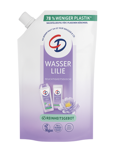 [P0002527] CD Dusche Wasserlilie Nachfüllbeutel 500 ml