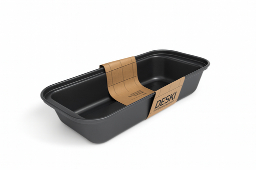 [P0002557] Back- Königskuchenform 31 cm, anthrazit