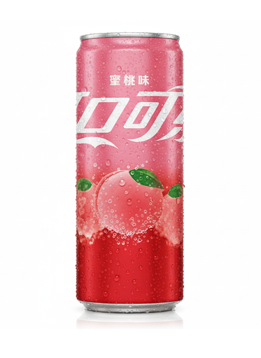 [P0002805] Coca Cola - Peach Dosen China 330ml