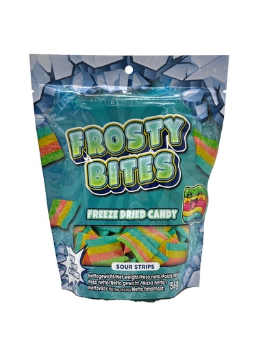 [P0002871] Frosty Bites Sour Strips 56g