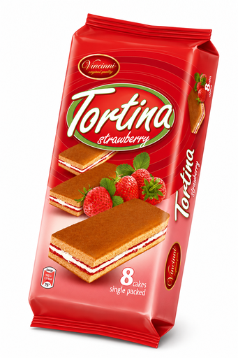 [P0003475] Tortina Kuchenschnitten 200g Erdbeere