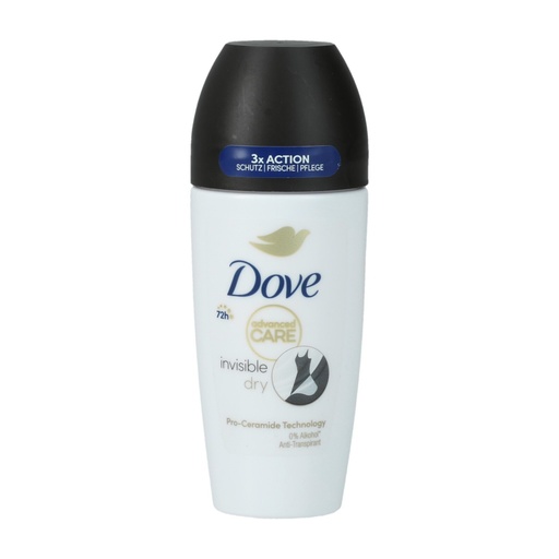 [P0003503] Dove Advanced Care Deoroller 50ml Invisible Dry