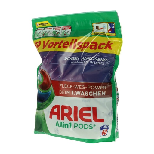 [P0003718] Ariel Waschmittel-Caps 60Stück All in 1 Color+