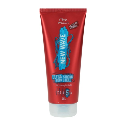 [P0003780] Wella New Wave Haargel 200ml Tube Ultra Strong 5 Rock&Hold