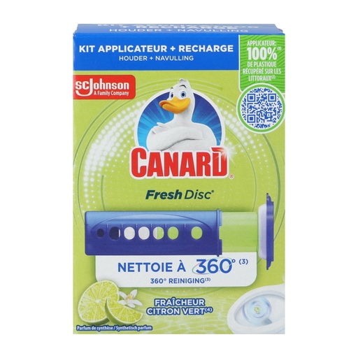 [P0003931] Canard (WC-ENTE) WC-Frische-Siegel 6Stück Lime Freshness (36ml)
