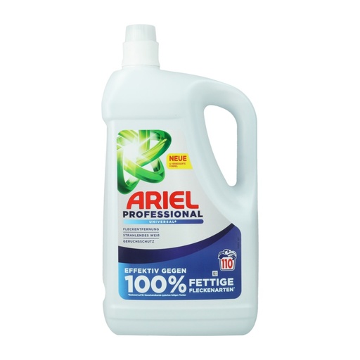 [P0003939] Ariel Flüssigwaschmittel 4,95L Professional Universal+ 110WL