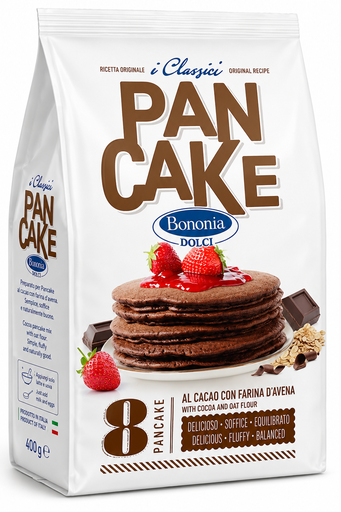 [P0003955] Bononia Dolci Pancake Kakao & Hafermehl 240g