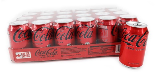 [5853] Coca Cola Zero (24 x 0,33 Liter Dosen)