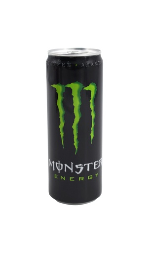 [15933] Monster Energy Green Regulär 355ml Koffeinhaltiges Erfrischungsgetränk mit Taurin und Guarana