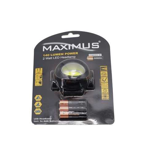 [12916] Maximus LED- Kopflampe 2 Watt, 140 Lumen