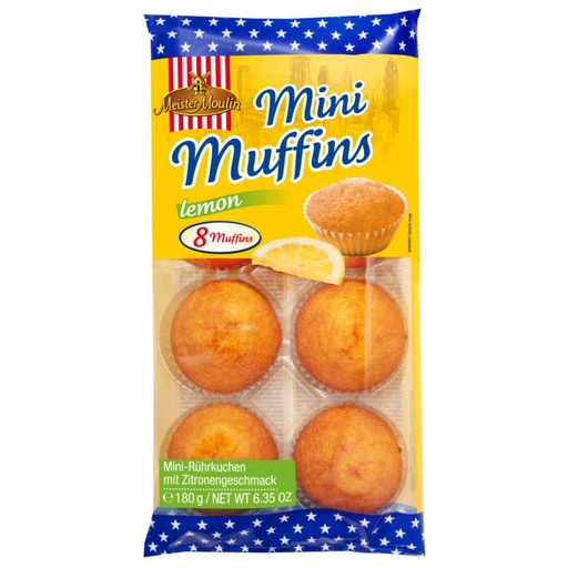 Mini Muffins Lemon 8er 180g