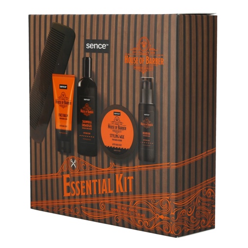 [16067] Sence Collection Geschenk-Set 5tlg. Für Männer House Of Barber