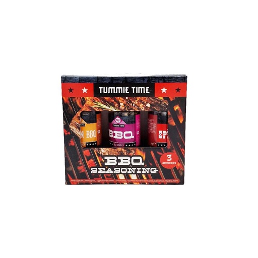 [12097] Tummie Time - BBQ Gewürze 3er Pack 155g  MHD05.2024