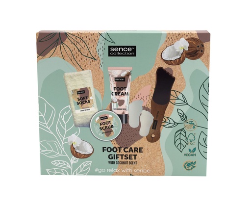 [11755] Sence Collection Giftset 5pcs Foot Care Planet Love