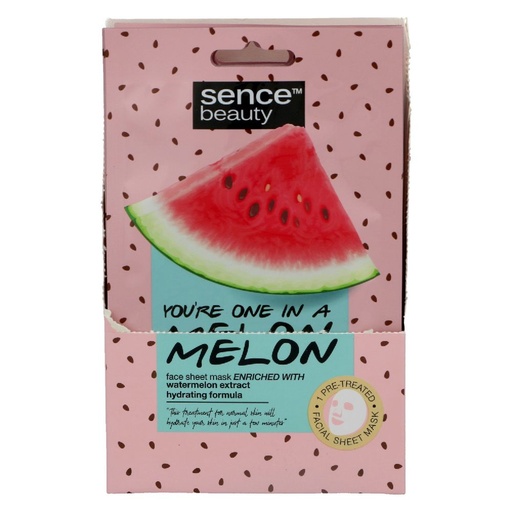 [5479] Sencebeauty Tuchmaske mit Wassermelone 20ml